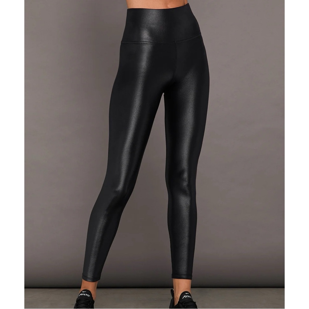 Carbon38 High Rise 7/8 Legging in Takara Shine